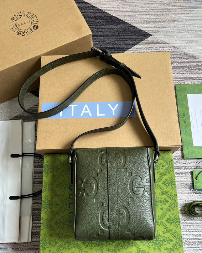 Gucci Jumbo GG Small Messenger Bag 760235