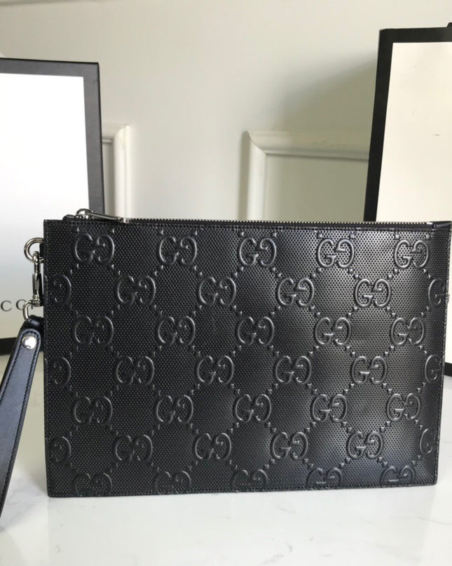 Gucci Embossed Pouch 625569