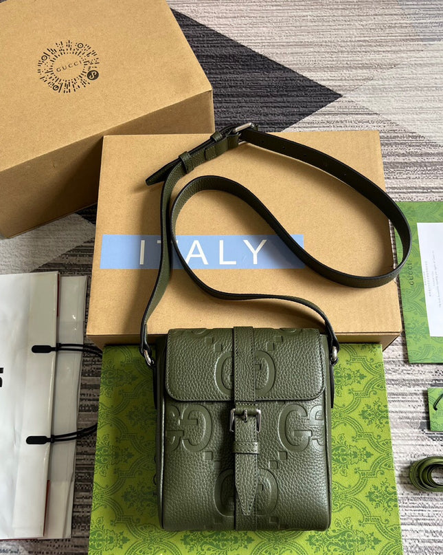 Gucci Jumbo GG Small Messenger Bag 760235