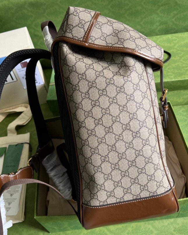 Gucci Medium Backpack With Interlocking G 696013