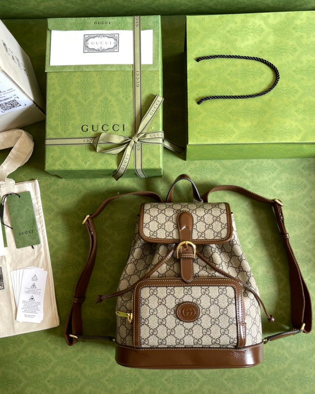 Gucci Backpack With Interlocking G 674147