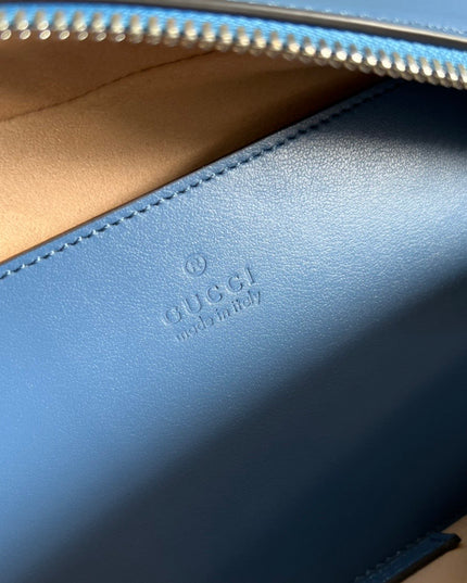 Gucci Marmont Matelasse Shoulder 447632 - Blue