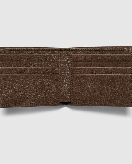 Brown Interior Gg Bi-fold Wallet
