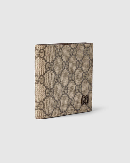 Brown Interior Gg Bi-fold Wallet