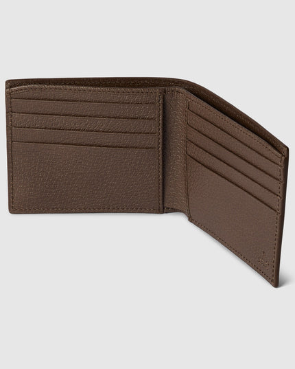 Brown Interior Gg Bi-fold Wallet