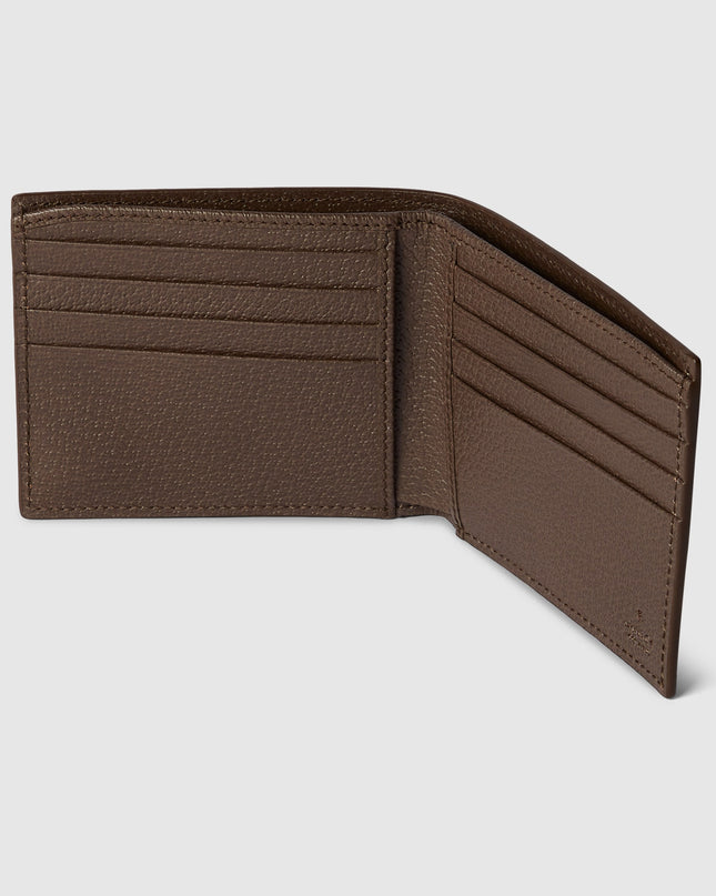 Brown Interior Gg Bi-fold Wallet