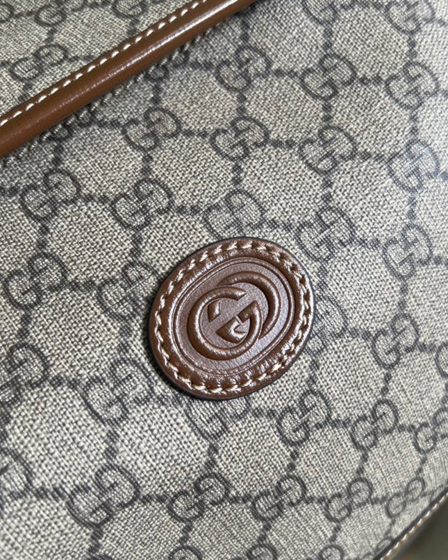 Gucci Medium Backpack With Interlocking G 696013