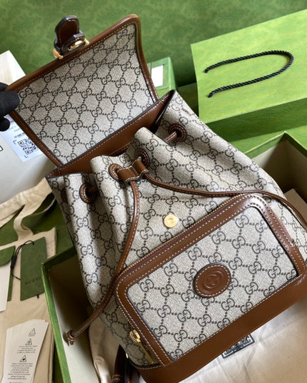 Gucci Backpack With Interlocking G 674147