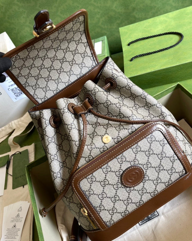Gucci Backpack With Interlocking G 674147