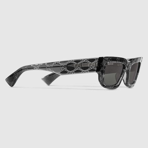 GUCCI GG1838S Sunglasses – Transparent Dark Grey