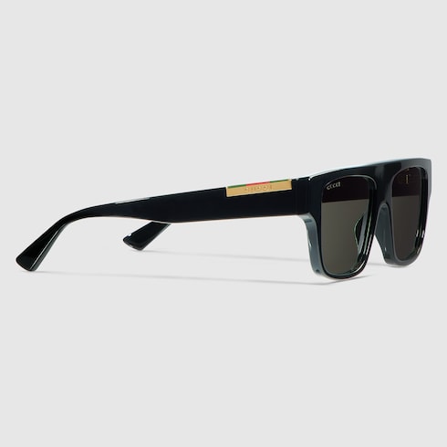 GUCCI GG1960S Sunglasses – Black with Web Detail