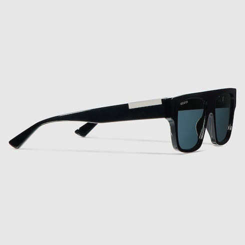 GUCCI GG1960S Sunglasses – Black with Navy Lenses