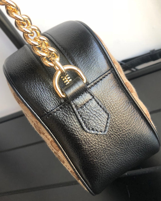 Gucci Marmont Small Shoulder Bag 447632 - Brown