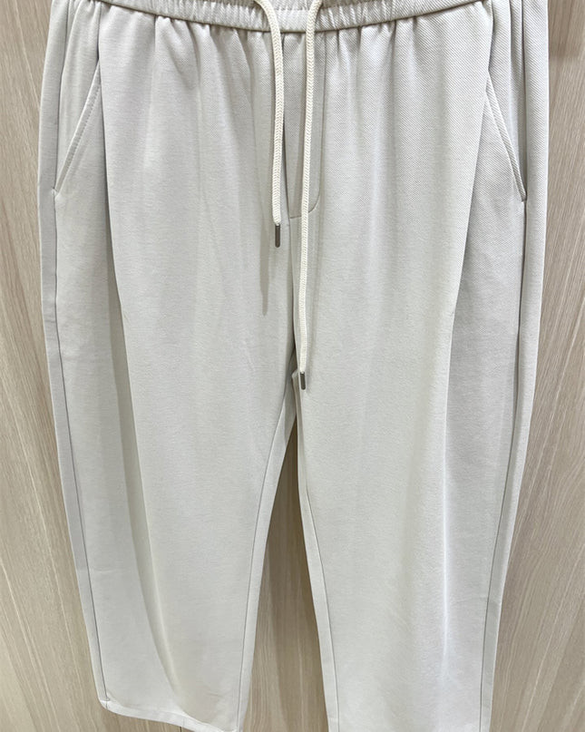 Balenciaga Classic White Lounge Pants