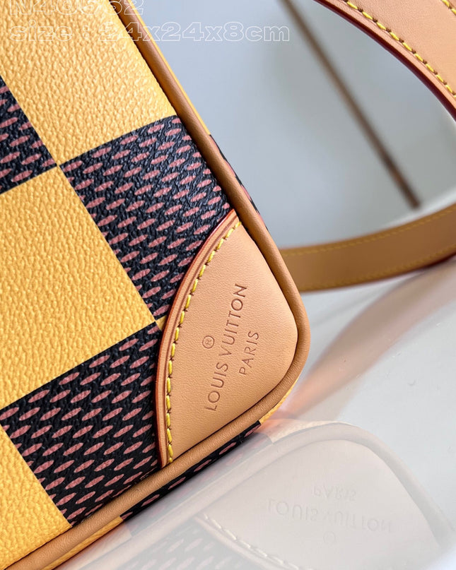 Louis Vuitton Chess Messenger Bag – Yellow