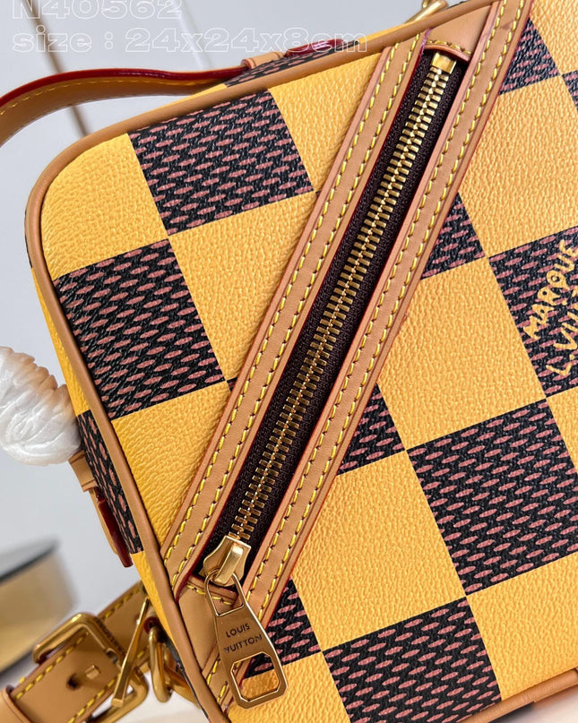 Louis Vuitton Chess Messenger Bag – Yellow