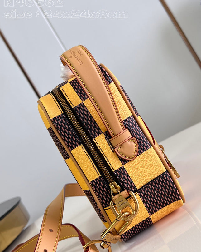 Louis Vuitton Chess Messenger Bag – Yellow