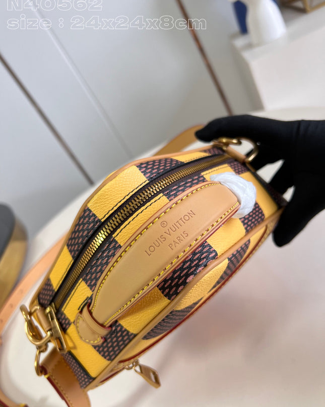 Louis Vuitton Chess Messenger Bag – Yellow
