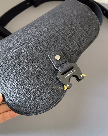 Dior Gallop Messenger Bag – Black Oblique Jacquard 80159