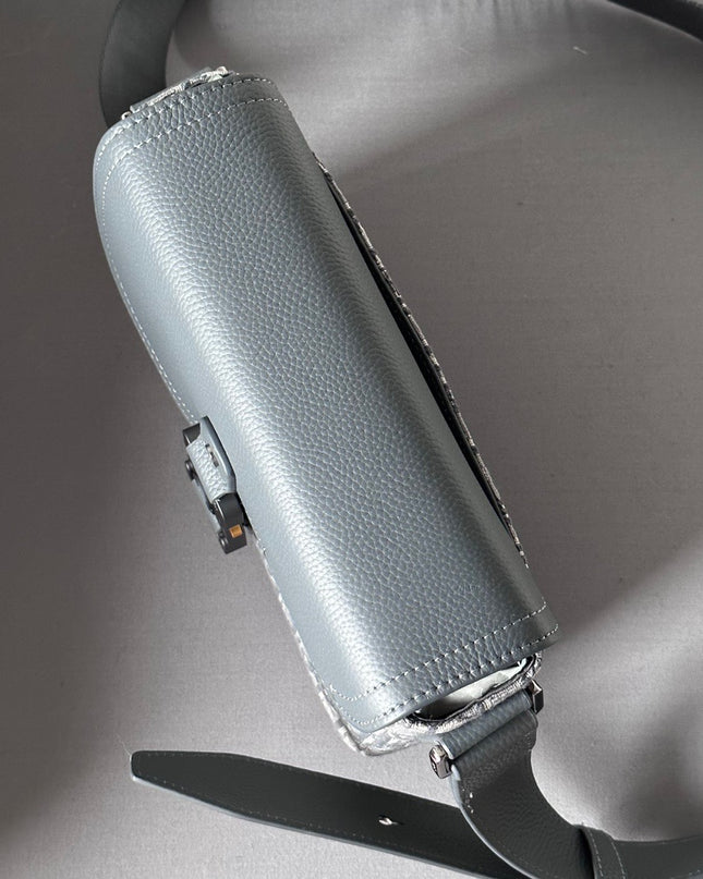Dior Gallop Messenger Bag – Gray Oblique Jacquard 80159