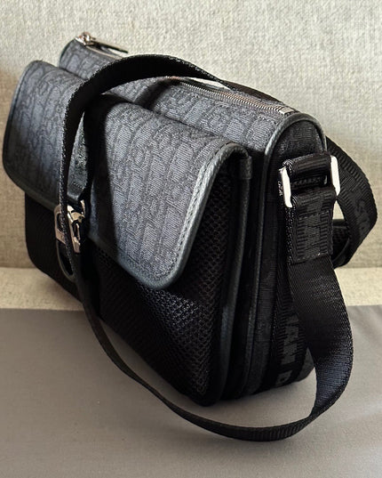 Dior Messenger 8 Bag 60199 – Black Dior Oblique Jacquard