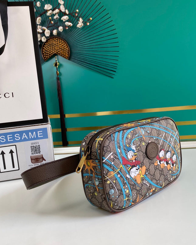 Disney X Gucci Donald Duck Print Belt Bag 602695