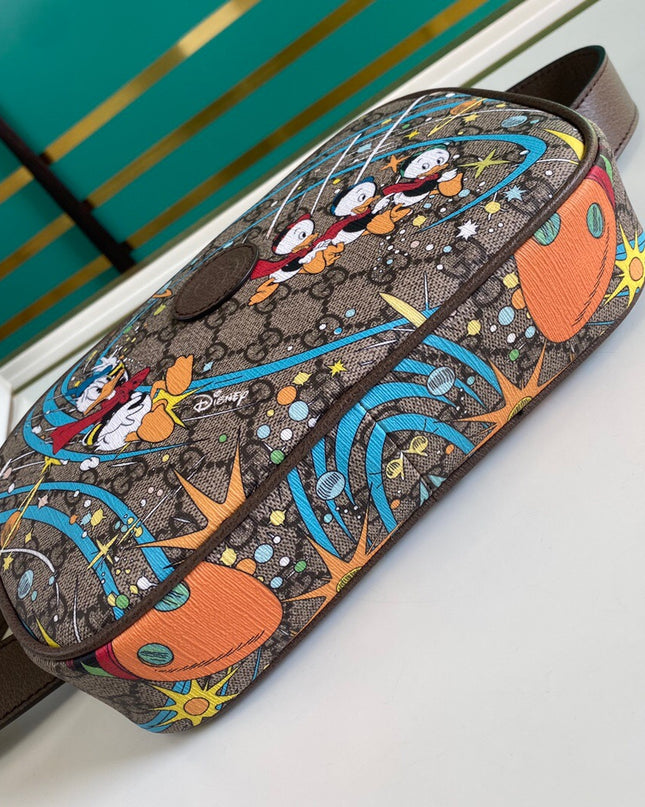 Disney X Gucci Donald Duck Print Belt Bag 602695