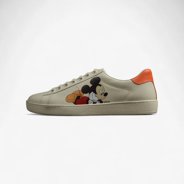 Disney x Gucci Ace Sneaker with Mickey Mouse Print