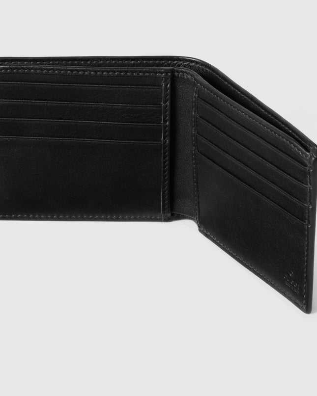 GG Marmont Black Leather Bi-Fold Wallet