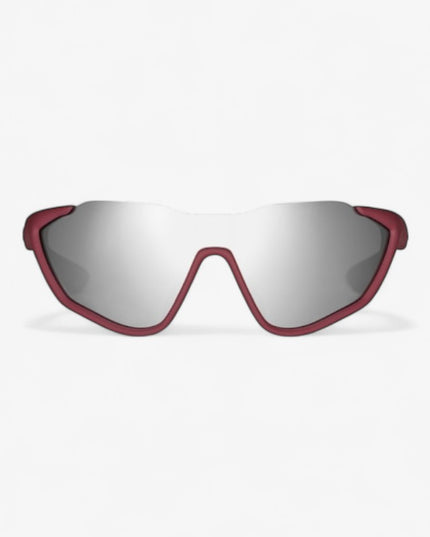 GUCCI GG2018S Mask Sunglasses – Rosso Ancora Red with Mirrored Lenses