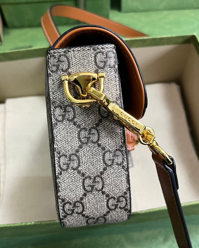 Gucci Horsebit 1955 Mini Shoulder Bag – Pink