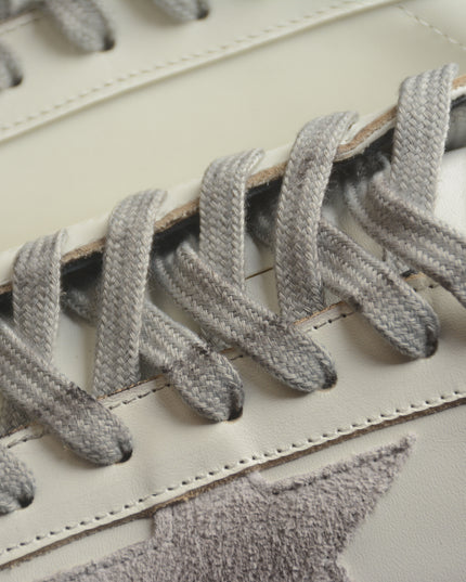 Golden Goose Super-Star Distressed Sneaker – White, Grey & Black