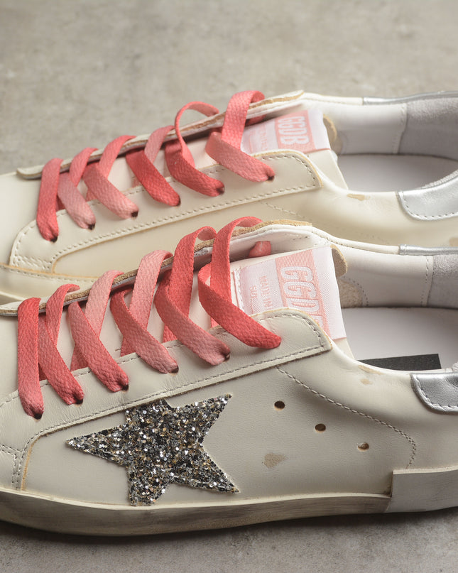 Golden Goose Super-Star Glitter Star Sneaker
