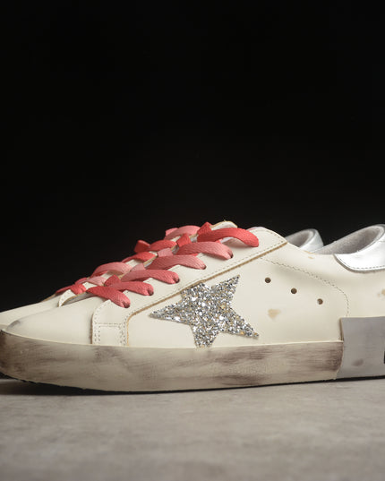Golden Goose Super-Star Glitter Star Sneaker