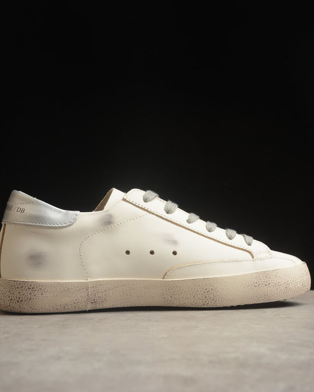 Golden Goose Super-Star Glitter Star Sneaker – Classic Grey