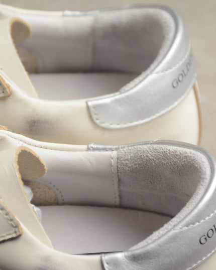 Golden Goose Super-Star Glitter Star Sneaker – Classic Grey