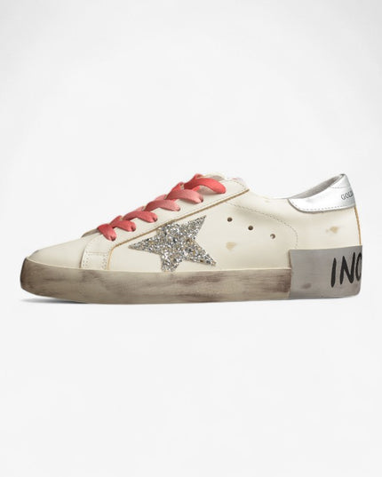 Golden Goose Super-Star Glitter Star Sneaker