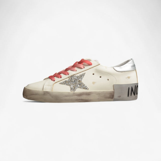 Golden Goose Super-Star Glitter Star Sneaker