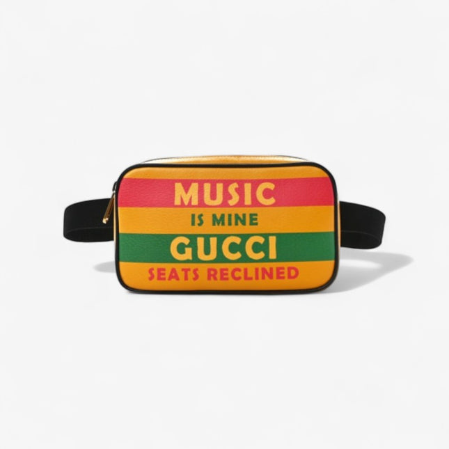 Gucci 100 Belt Bag – “Music Is Mine, Seats Reclined”