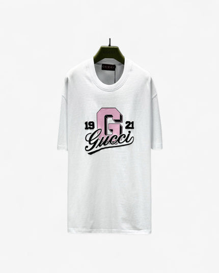 Gucci 1921 Vintage‑Graphic Cotton‑Jersey T‑Shirt