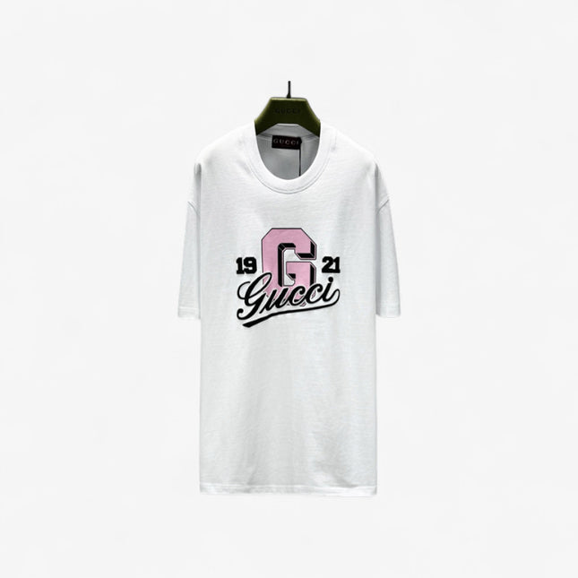 Gucci 1921 Vintage‑Graphic Cotton‑Jersey T‑Shirt