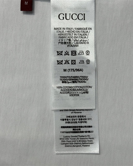 Gucci 1921 Vintage‑Graphic Cotton‑Jersey T‑Shirt