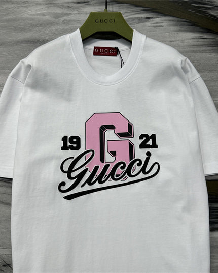 Gucci 1921 Vintage‑Graphic Cotton‑Jersey T‑Shirt