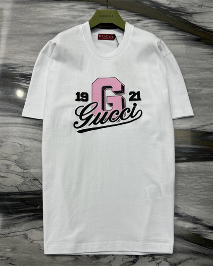 Gucci 1921 Vintage‑Graphic Cotton‑Jersey T‑Shirt