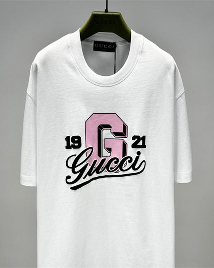 Gucci 1921 Vintage‑Graphic Cotton‑Jersey T‑Shirt