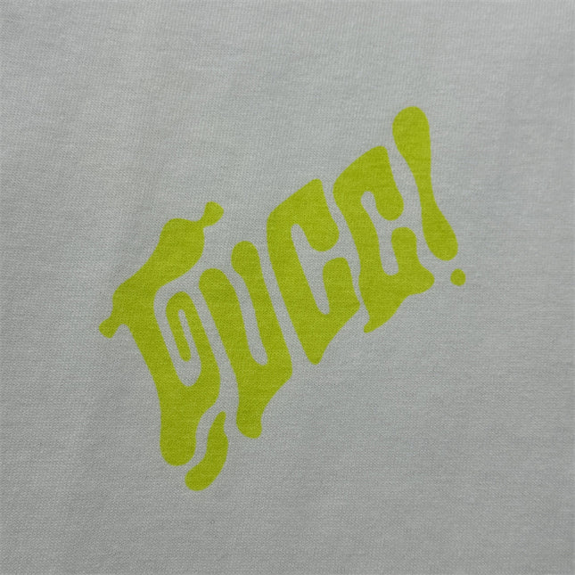 Gucci 2025SS Allover Neon Logo Print T-Shirt – Top Version