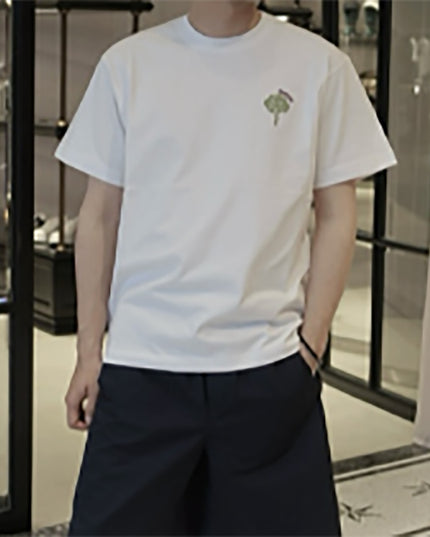 Gucci 2025SS Rose Crest Embroidered T-Shirt – Top Version