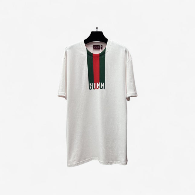 Gucci 2025SS Web Stripe Logo T-Shirt – Top Version