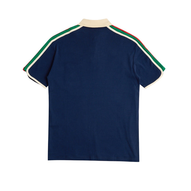 Gucci 2025SS Web Stripe Sleeve Polo Shirt – Top Version