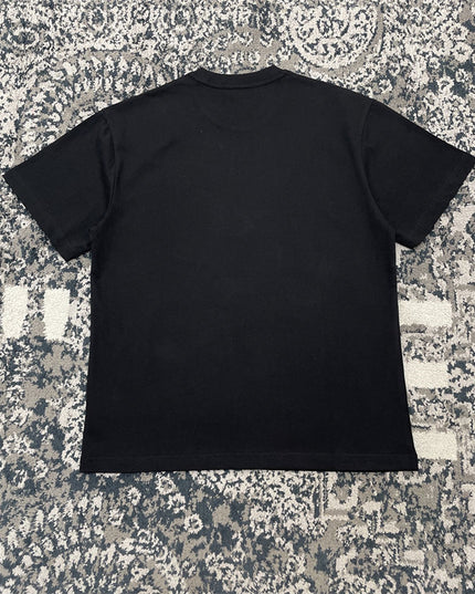 Gucci 2025ss Black Rose Crest T-shirt – Top Version